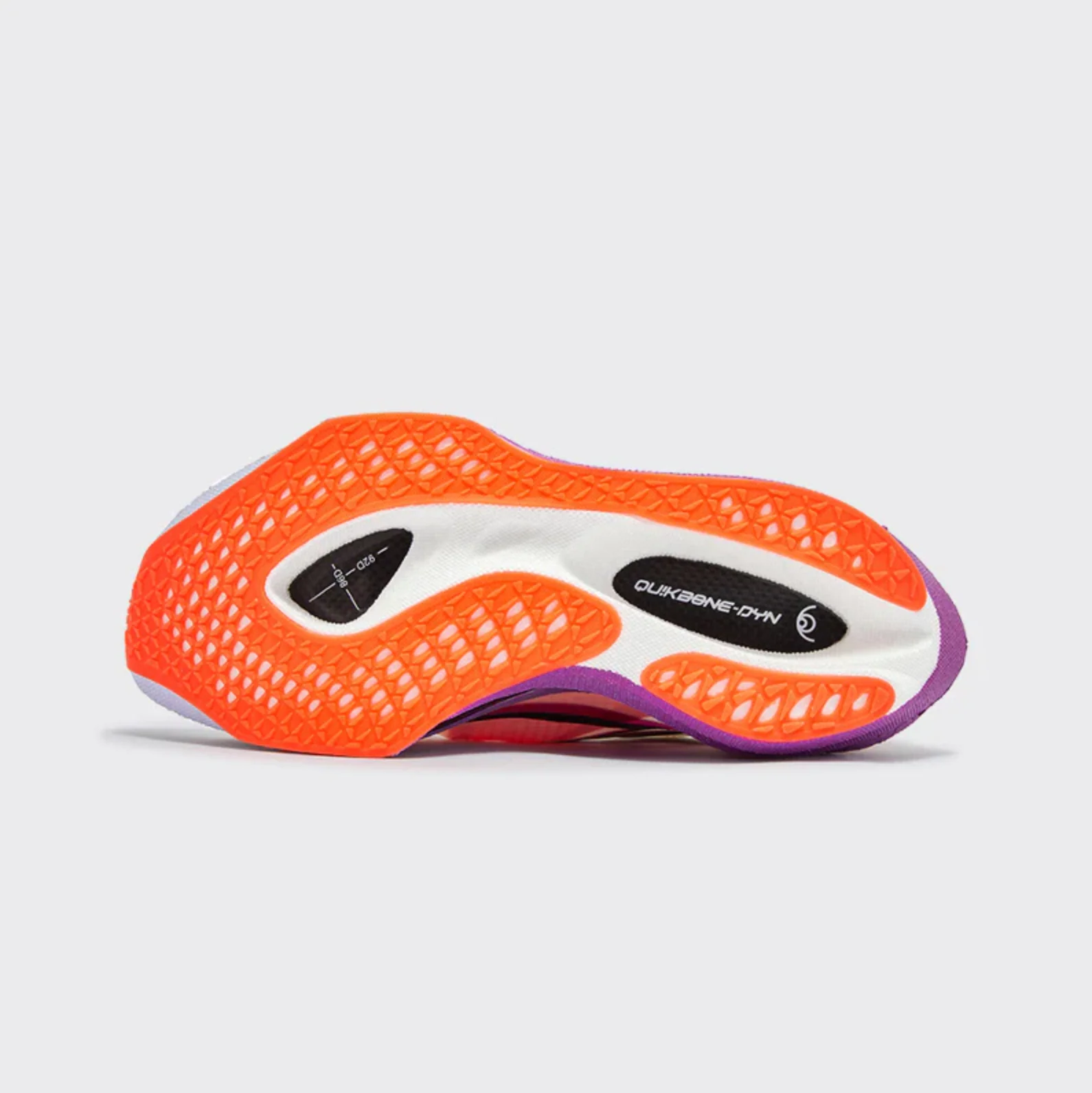 MEN'S FLAME 4: Egret / Neon Purplevine - Image 2