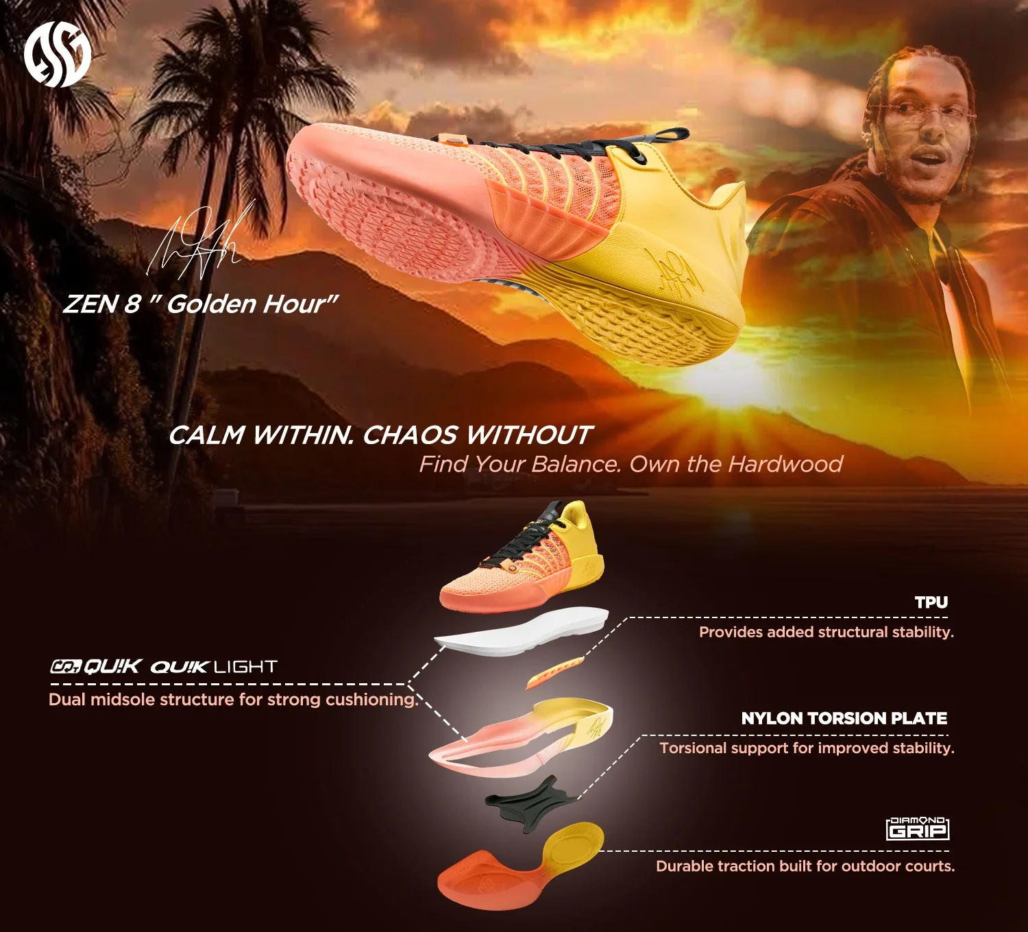 MEN'S Zen VIII : Golden Hour - Image 10